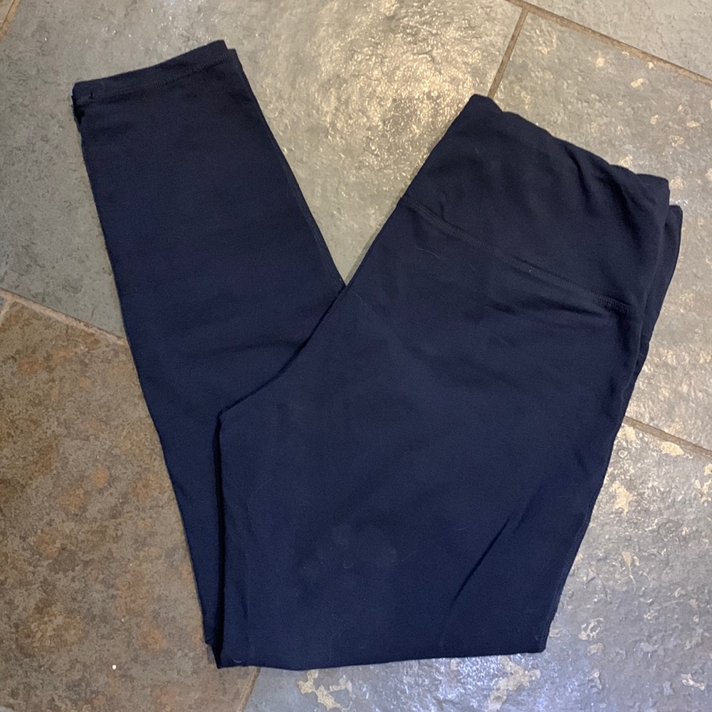 Tribal Navy Yoga Pants